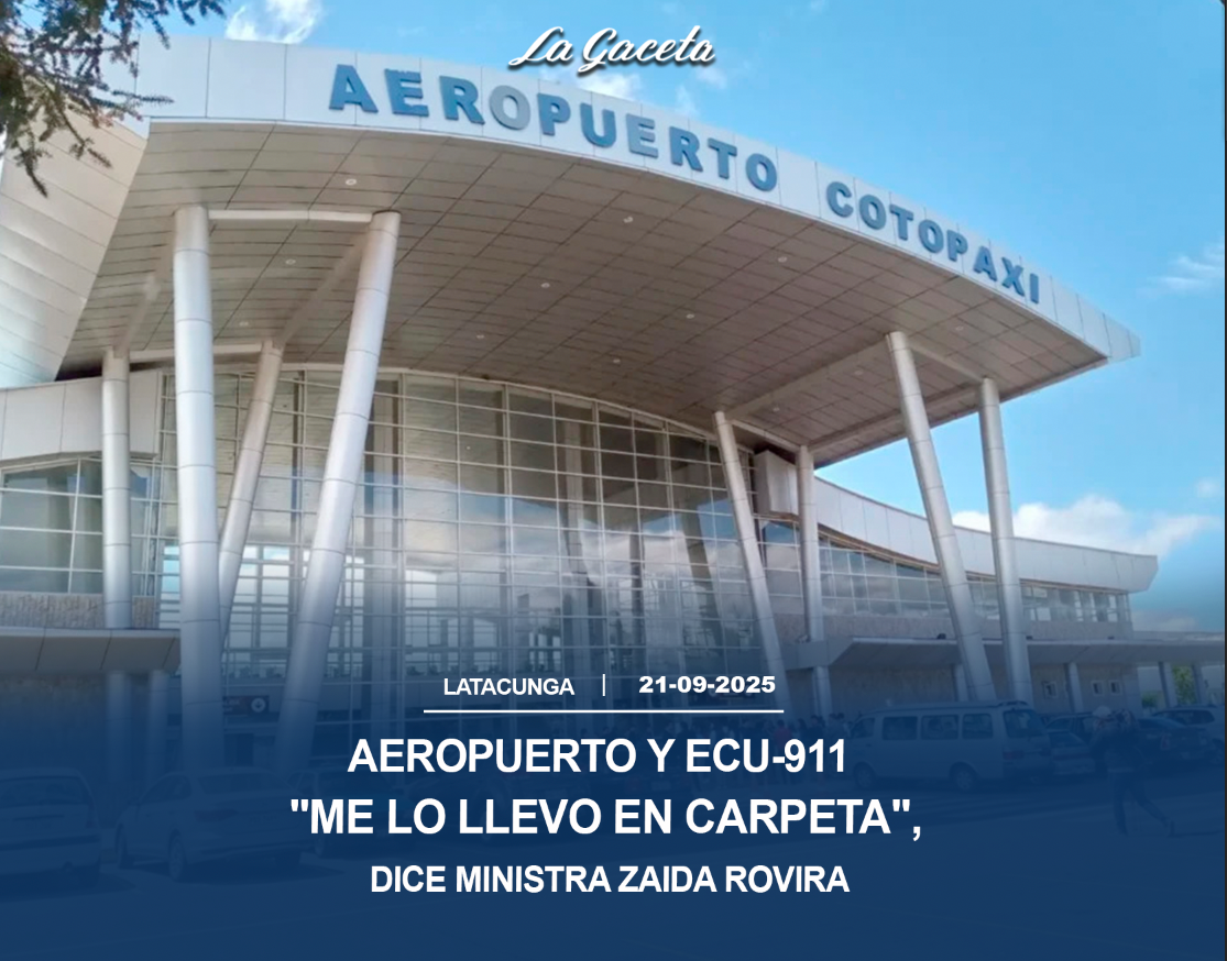“Me lo llevo en carpeta”, dice ministra Zaida Rovira