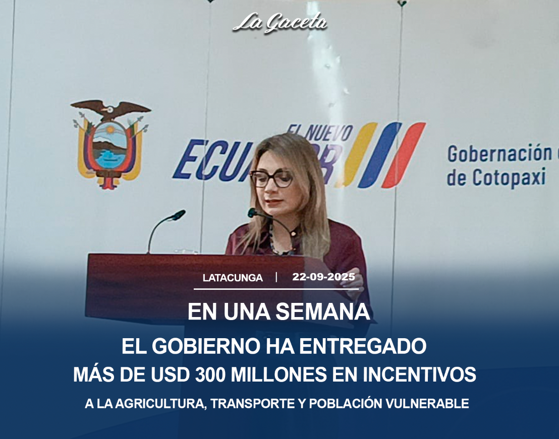 El gobierno ha entregado más de USD 300 millones en incentivos a la agricultura,