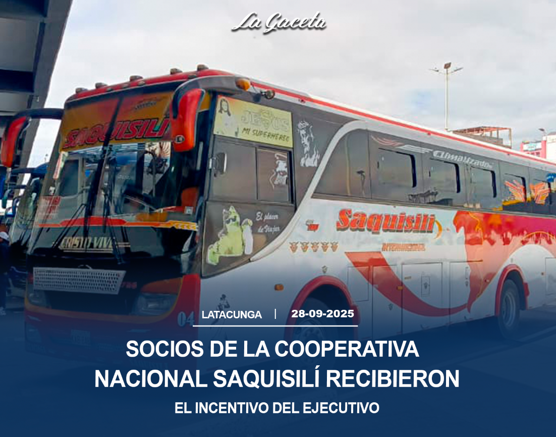 Socios de la Cooperativa Nacional Saquisilí recibieron el incentivo del Ejecutivo