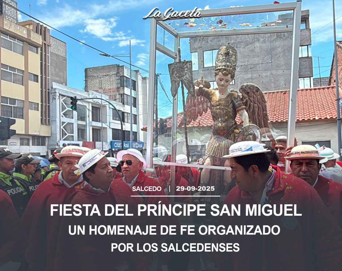 Fiesta del Príncipe San Miguel un homenaje de fe organizado por los salcedenses