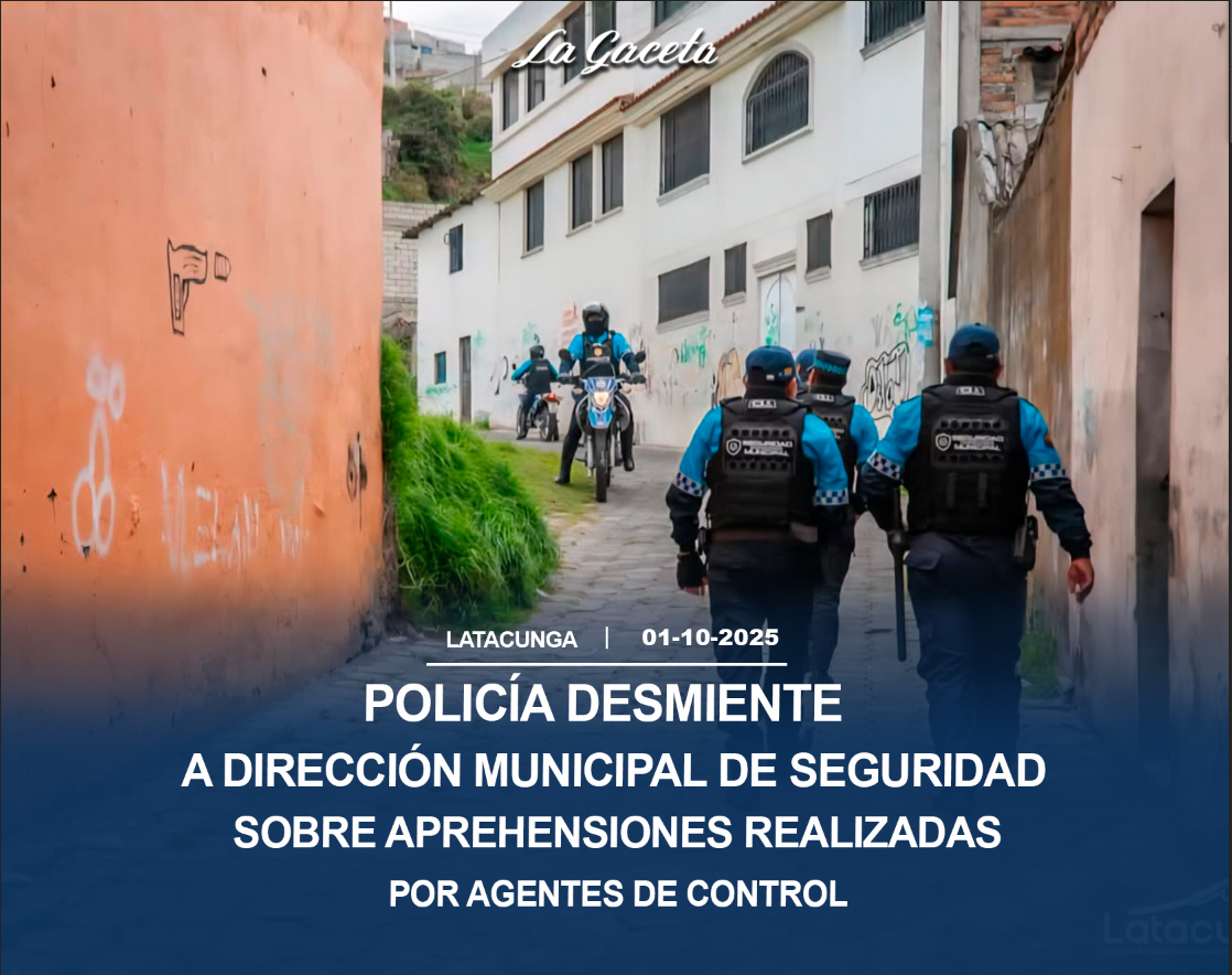 Policía desmiente a dirección municipal de seguridad sobre aprehensiones realizadas por agentes de control