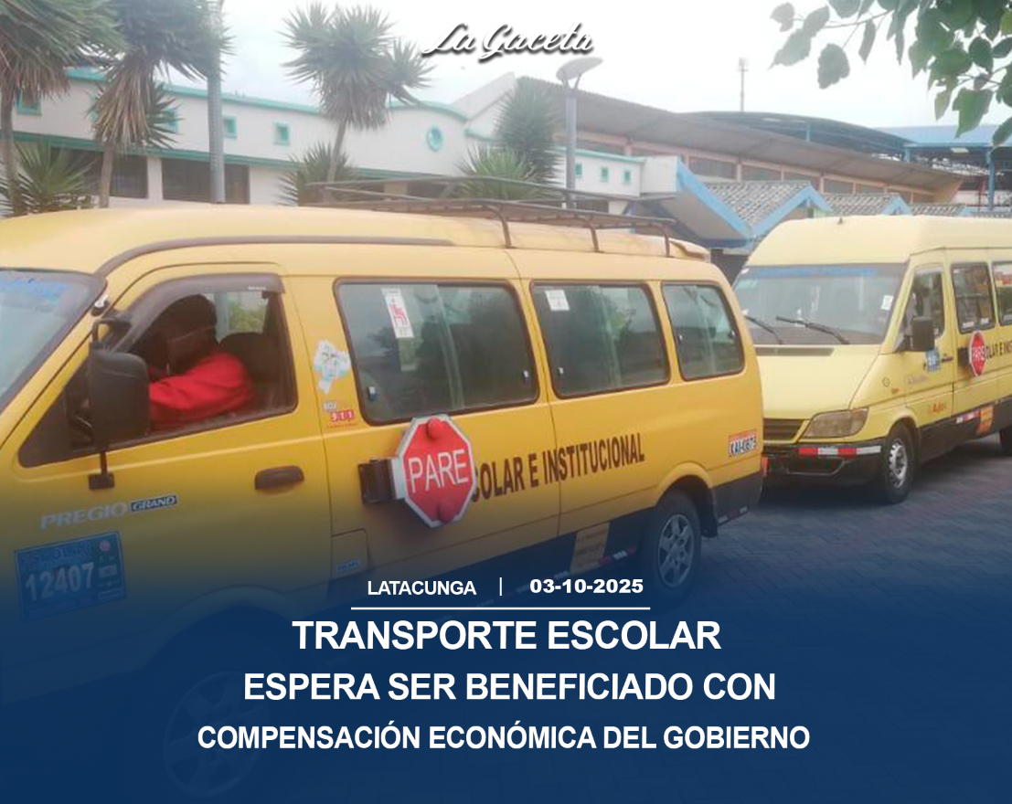 Transporte escolar a la espera de ser beneficiarios de la compensación económica del Gobierno