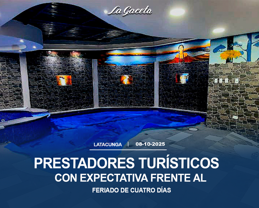 Prestadores turísticos con expectativa frente al feriado de cuatro días