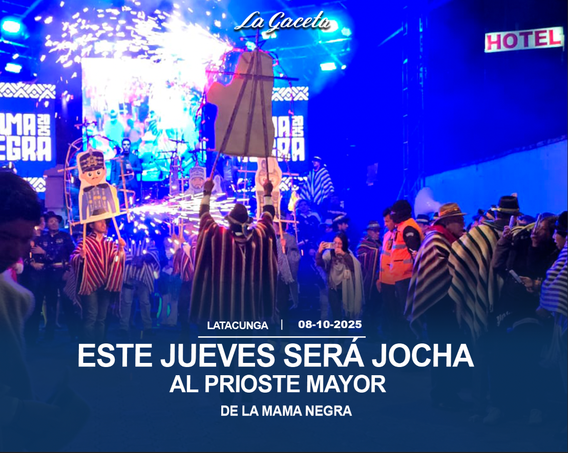 Este jueves será la jocha al Prioste Mayor de la Mama Negra