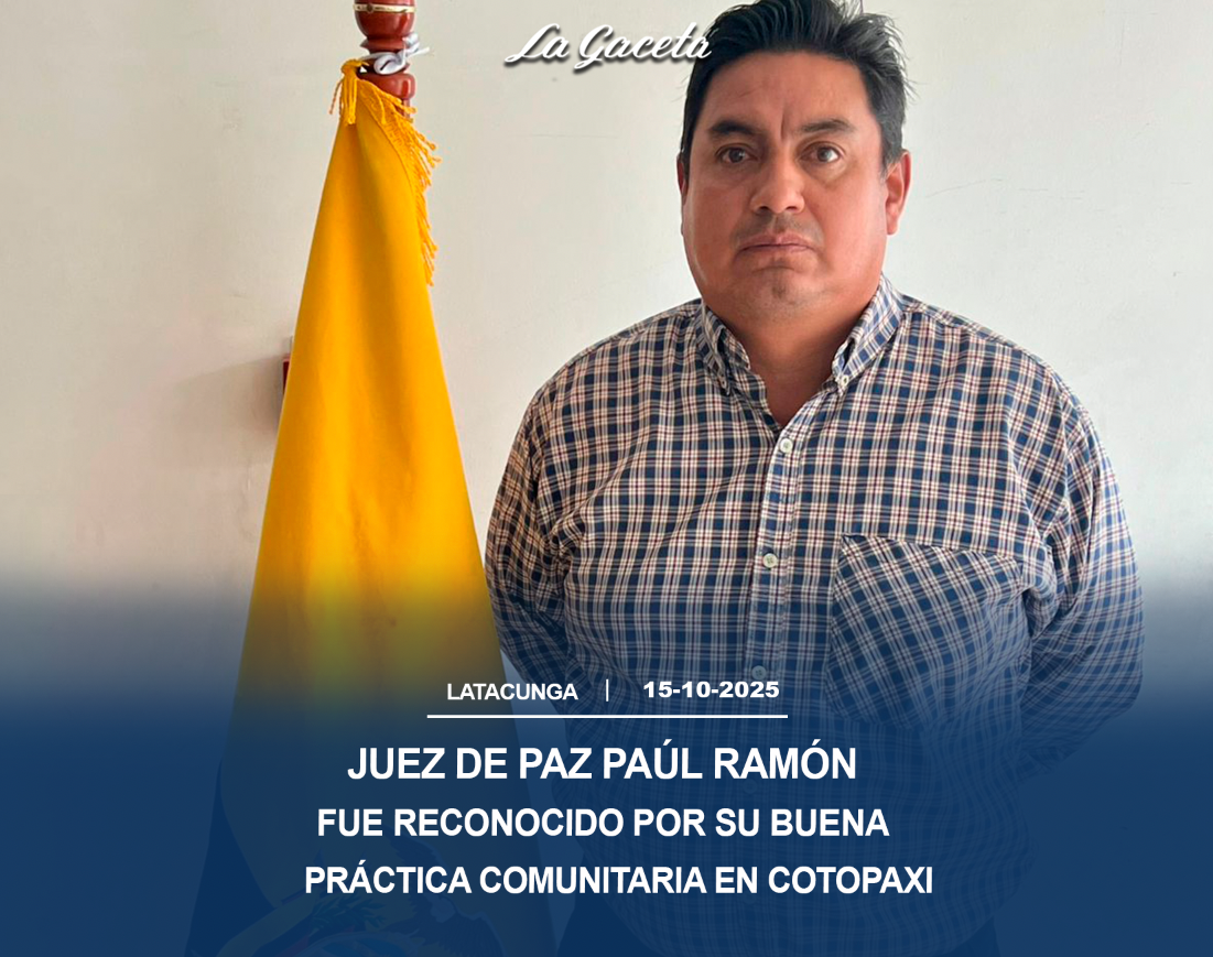 Juez de Paz Paúl Ramón 