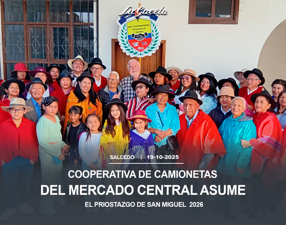 Cooperativa de camionetas del Mercado Central asume el priostazgo de San Miguel 2026