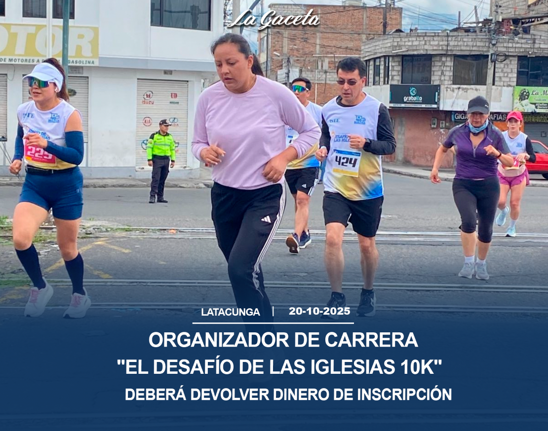 Organizador de carrera “El Desafío de las Iglesias 10K”