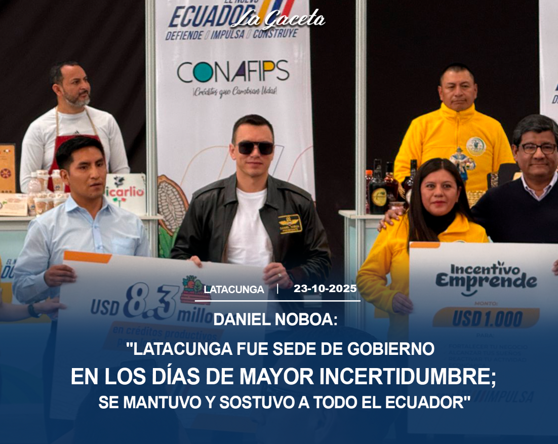 “Latacunga fue sede de gobierno