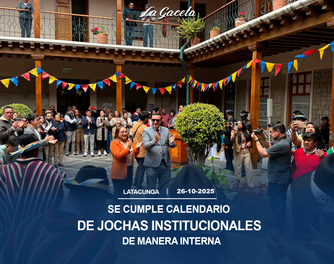 Se cumple calendario de jochas institucionales de manera interna