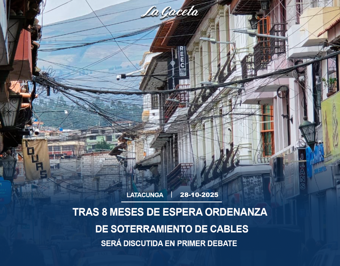 Tras 8 meses de espera ordenanza de soterramiento de cables será discutida en primer debate