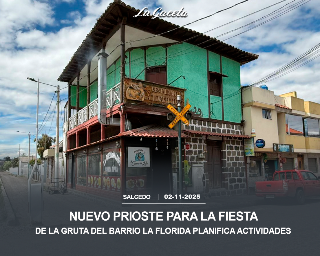 Nuevo prioste para la fiesta de la gruta del barrio La Florida planifica actividades