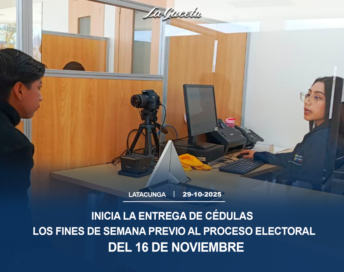 Inicia la entrega de cédulas los fines de semana previo al proceso electoral del 16 de noviembre