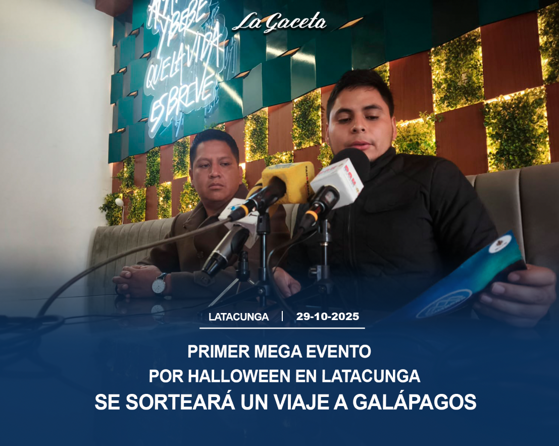 Primer mega evento por Halloween en Latacunga