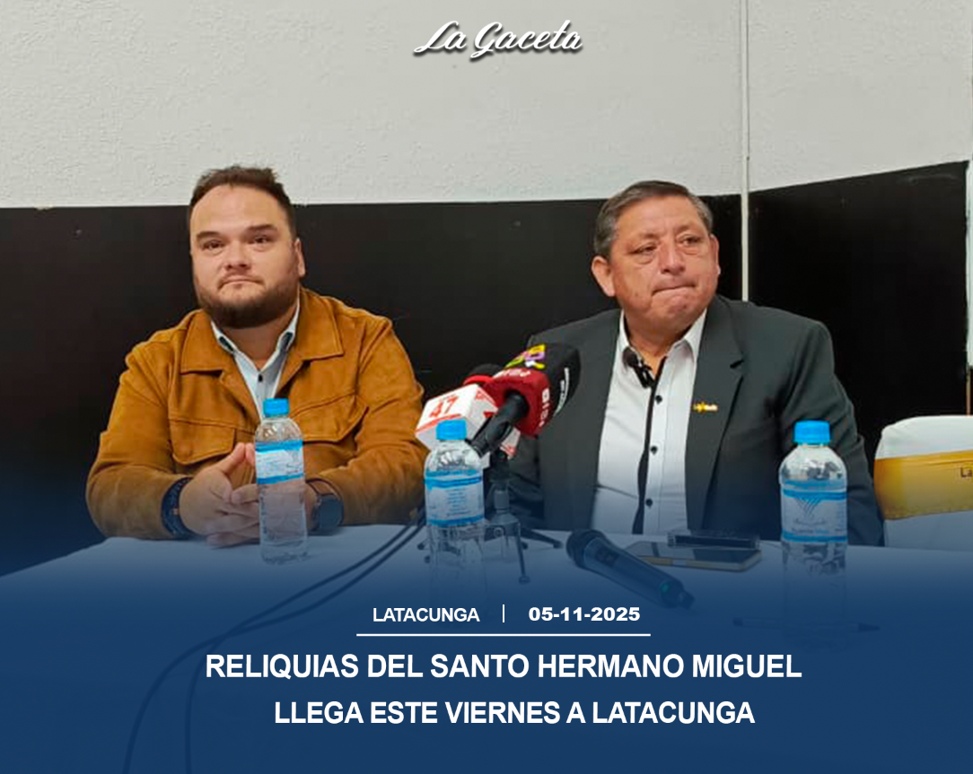 Reliquias del Santo Hermano Miguel llega este viernes a Latacunga