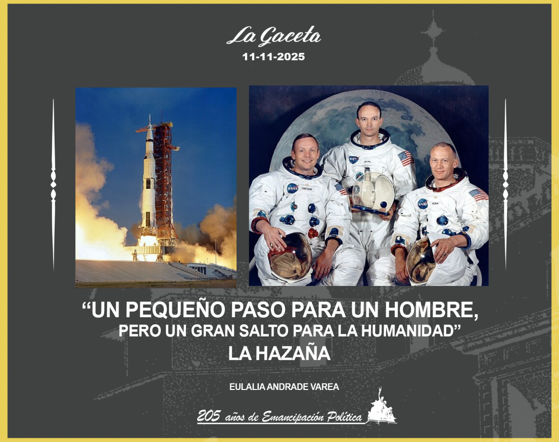 “Un pequeño paso para un hombre, pero un gran salto para la humanidad”