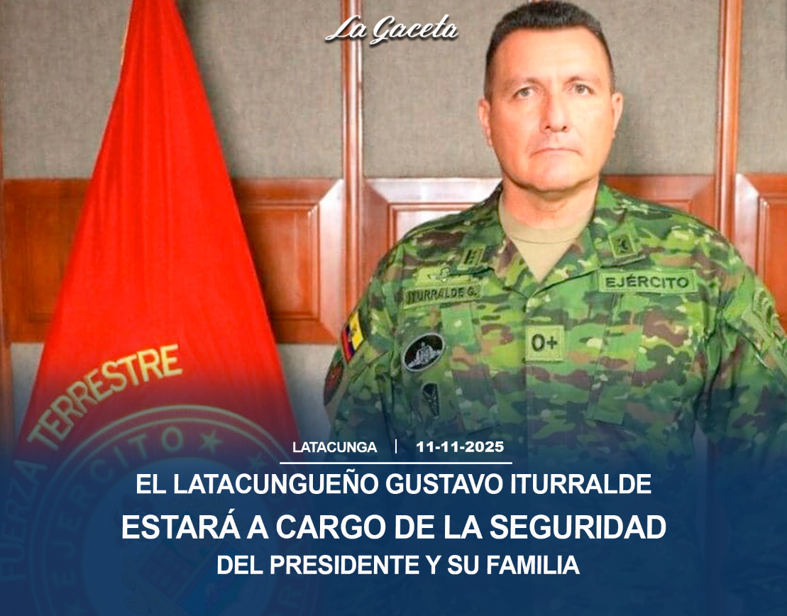 El latacungueño Gustavo Iturralde