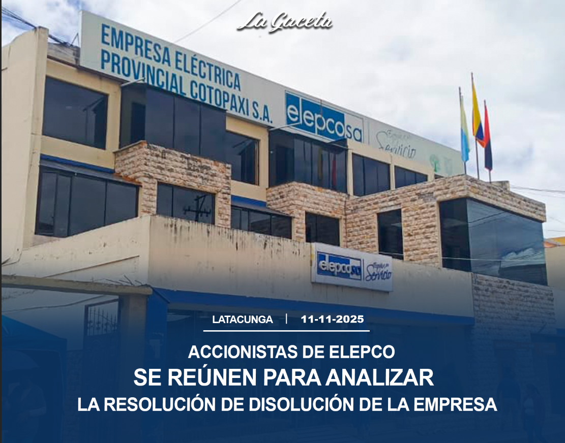 Accionistas de Elepco se reúnen hoy para analizar la resolución de disolución de la empresa
