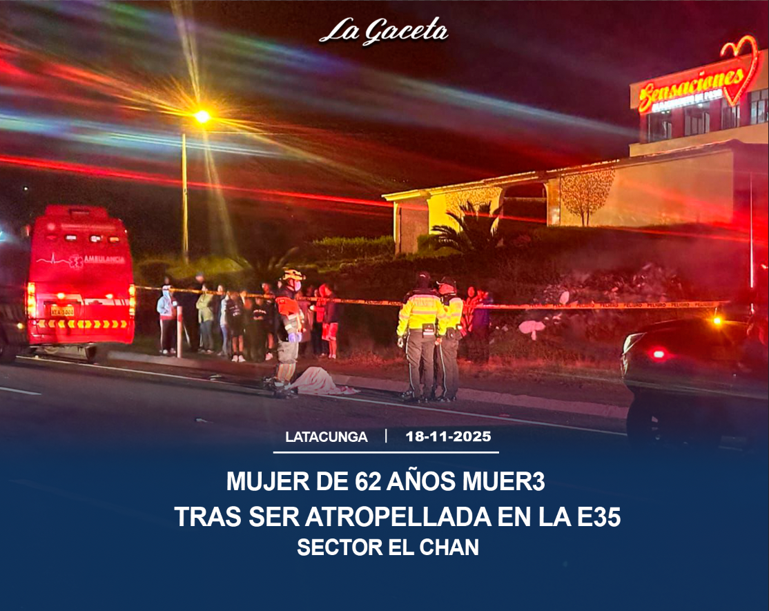Mujer de 62 años muere tras ser atropellada en la E35, sector El Chan