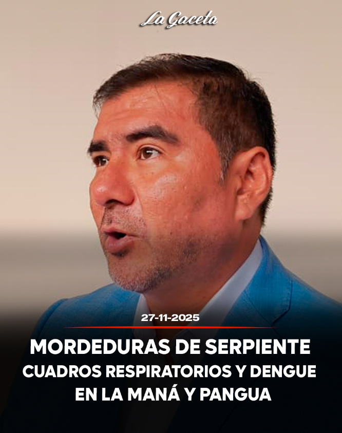 Mordeduras de serpiente, cuadros respiratorios y dengue son los casos más comunes en La Maná y Pangua