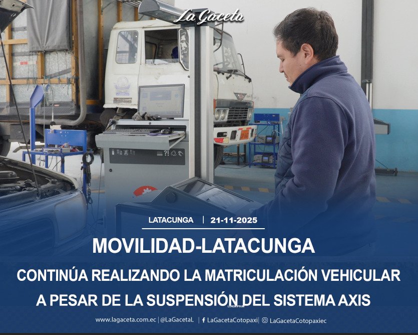 Continúa realizando la matriculación vehicular a pesar de la suspensión del sistema AXIS