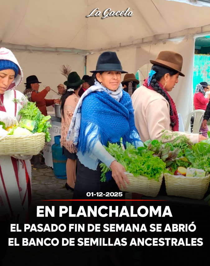 En Planchaloma el pasado fin de semana se abrió el banco de semillas ancestrales