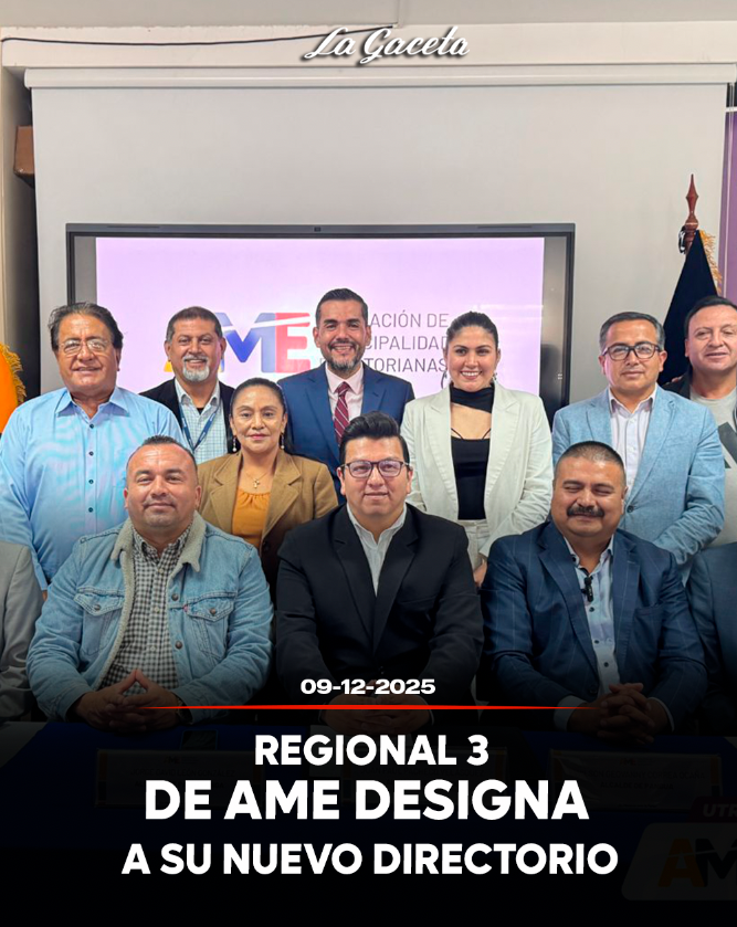 Regional 3 de AME designa a su nuevo directorio