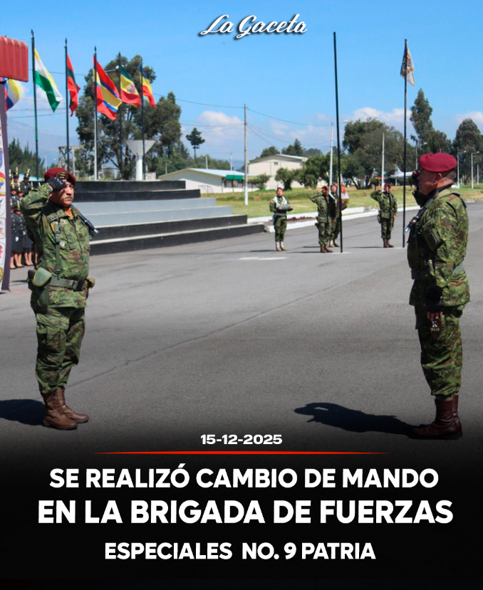 Se realizó cambio de mando en la Brigada de Fuerzas Especiales N.º 9 “Patria”