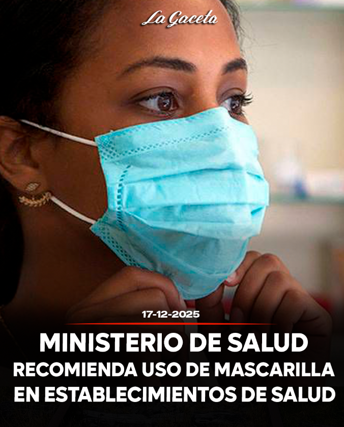Ministerio de Salud recomienda uso de mascarilla en establecimientos de salud