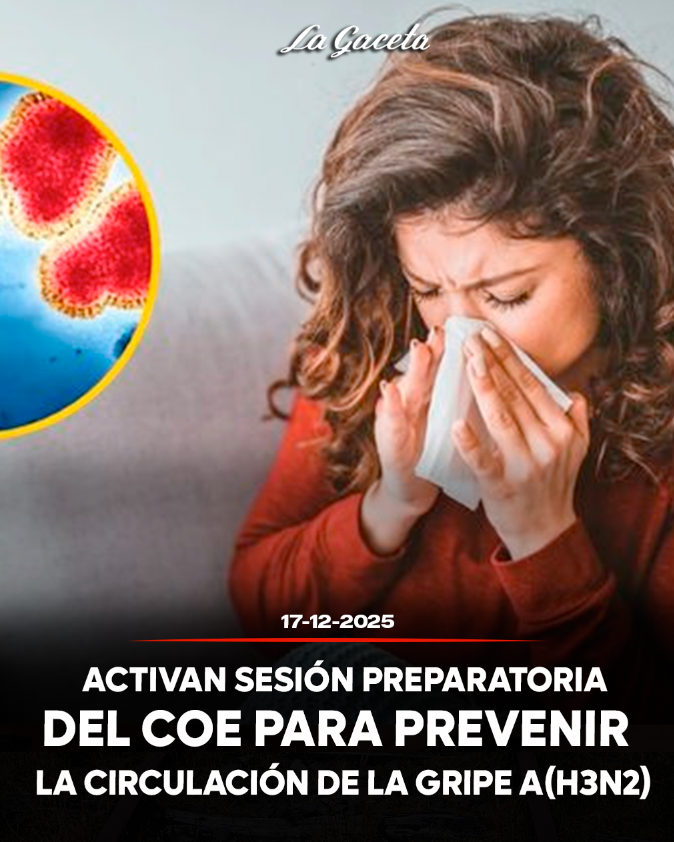 Activan sesión preparatoria del COE para prevenir la circulación de la gripe A(H3N2)