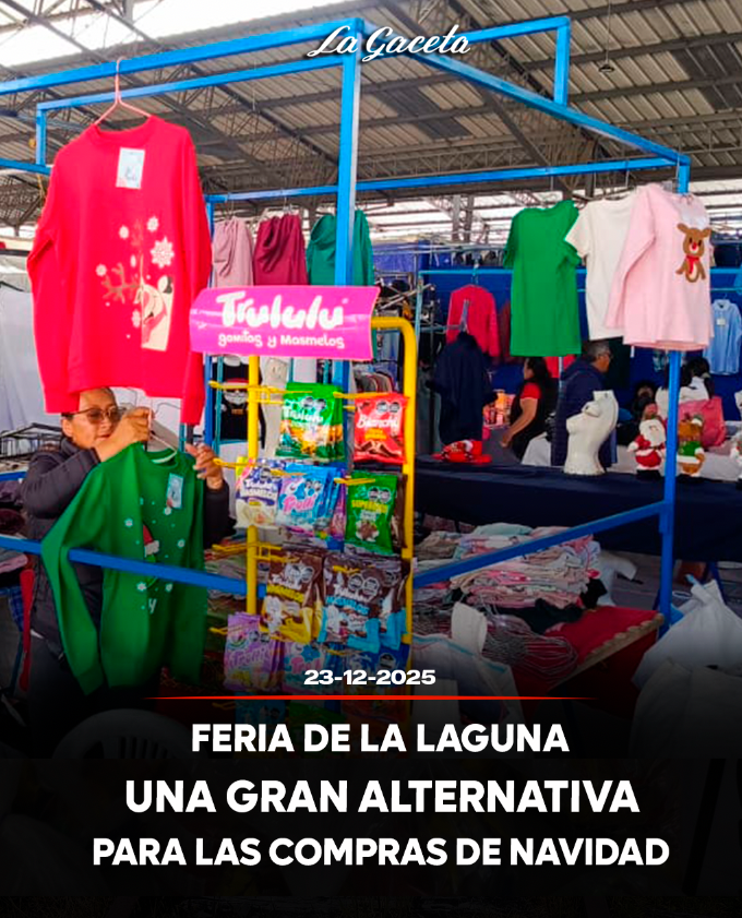 Feria de La Laguna una gran alternativa para las compras de Navidad