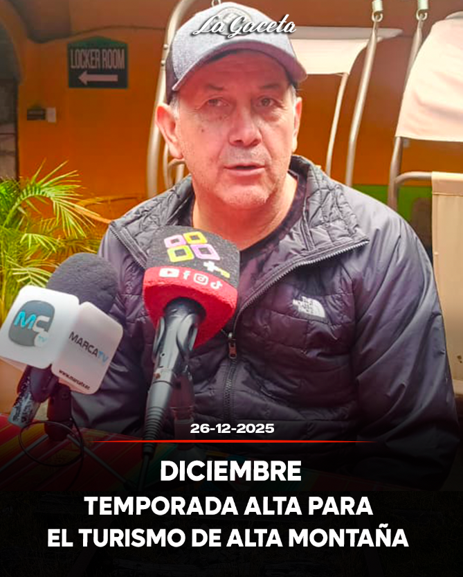 Diciembre, temporada alta para el turismo de alta montaña