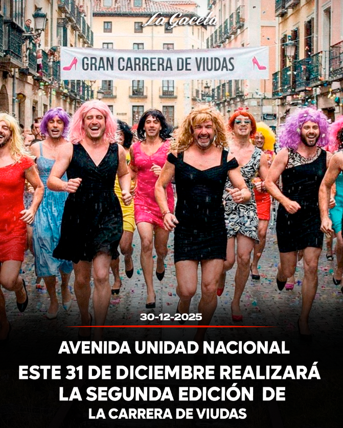 Este 31 de diciembre realizará la segunda edición de la Carrera de Viudas