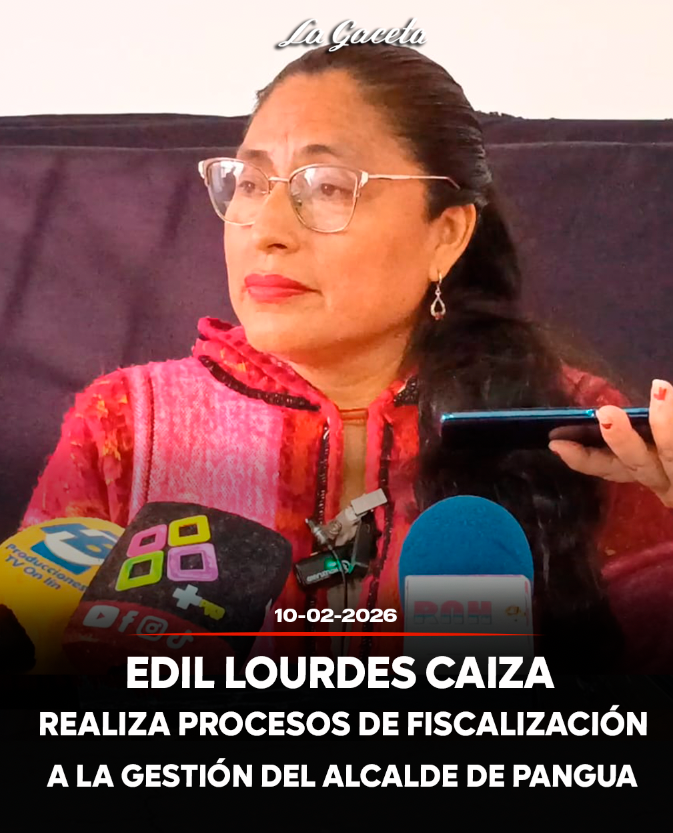 Edil Lourdes Caiza realiza procesos de fiscalización a la gestión del Alcalde de Pangua