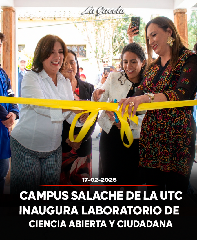 Campus Salache de la UTC inaugura laboratorio de Ciencia abierta y ciudadana