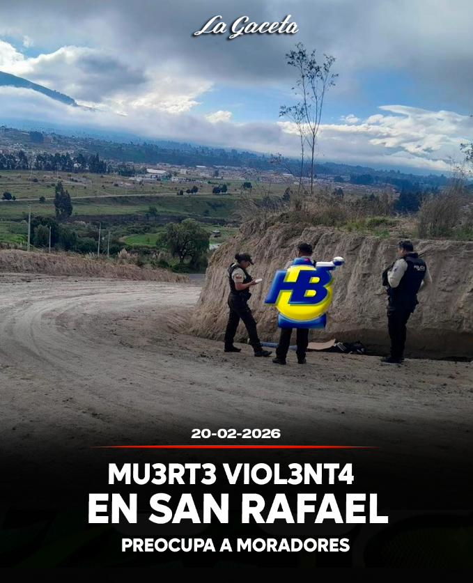 Muerte violenta en San Rafael preocupa a los moradores
