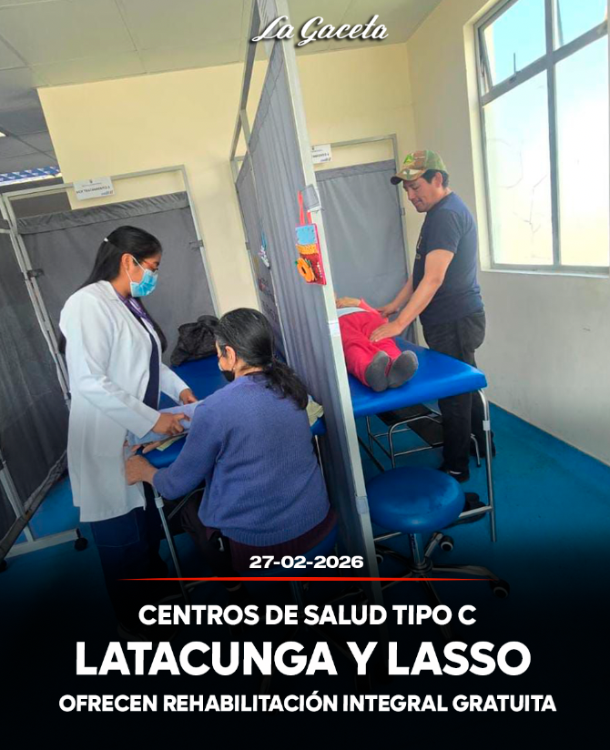 Centros de Salud Tipo C Latacunga y Lasso 