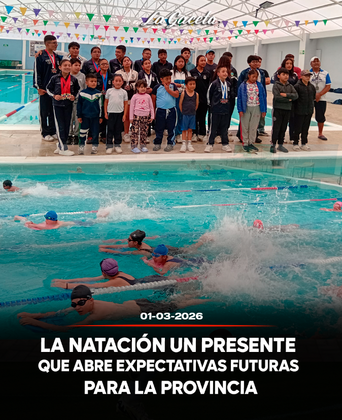 La natación un presente que abre expectativas futuras para la provincia 