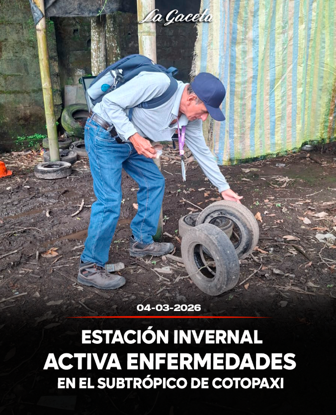 Estación invernal activa enfermedades en el subtrópico de Cotopaxi