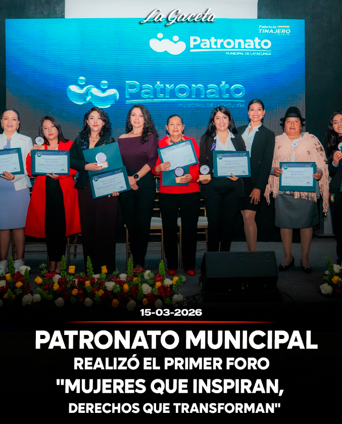 Patronato municipal realizó el primer foro “Mujeres que inspiran, derechos que transforman”