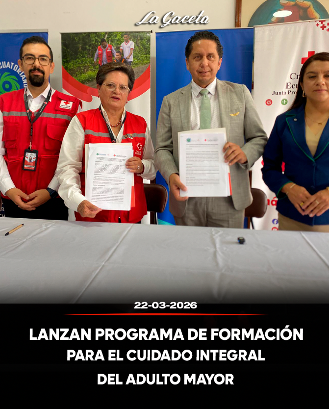 Lanzan programa de formación para el cuidado integral del adulto mayor