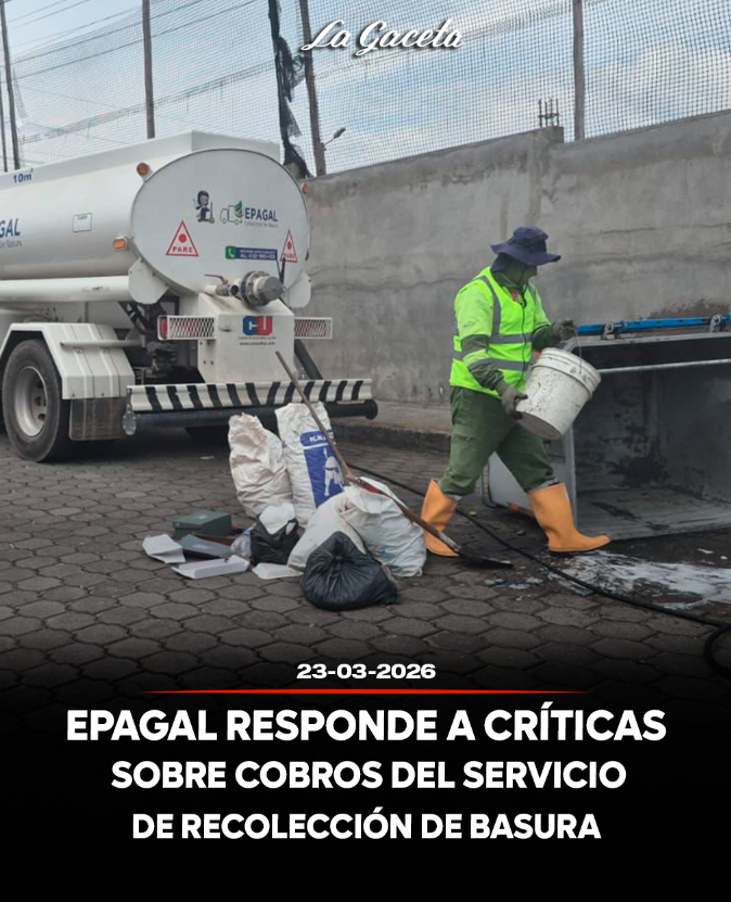 EPAGAL responde a críticas sobre cobros del servicio de recolección de basura