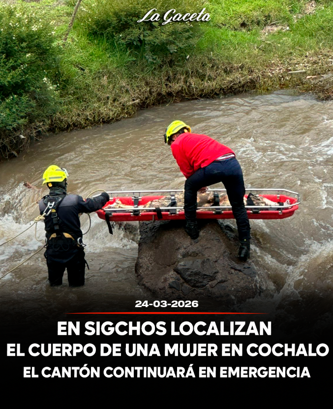 En Sigchos localizan el cuerpo de una mujer en Cochalo; el cantón continuará en emergencia por lluvias