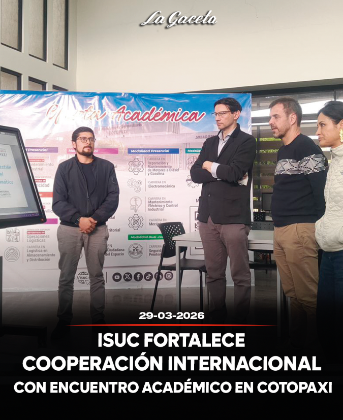 ISUC fortalece cooperación internacional con encuentro académico en Cotopaxi