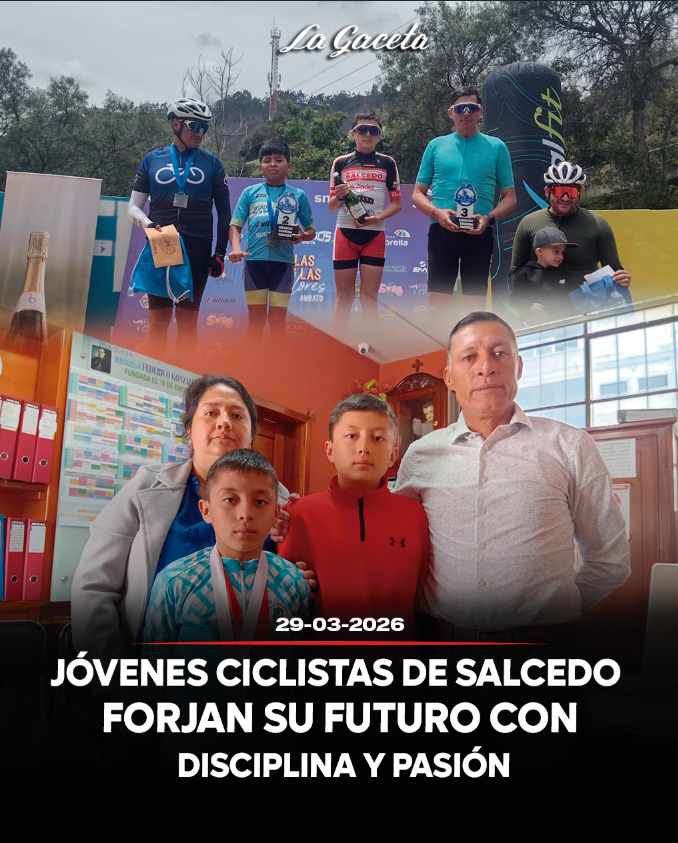 Jóvenes ciclistas de Salcedo forjan su futuro con disciplina y pasión