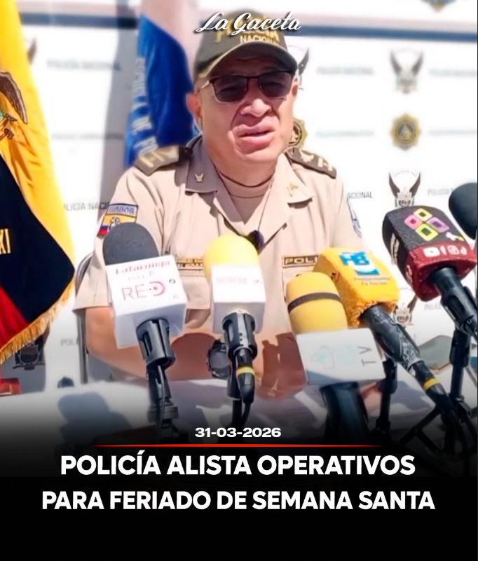 Policía alista operativos para el feriado de Semana Santa