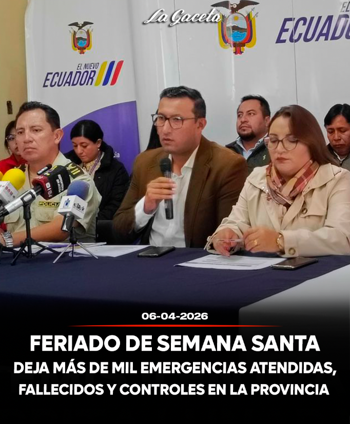 Feriado de Semana Santa deja más de mil emergencias atendidas, fallecidos y controles en toda la provincia