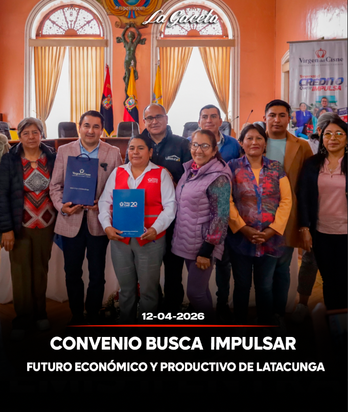 Convenio busca impulsar futuro económico y productivo de Latacunga