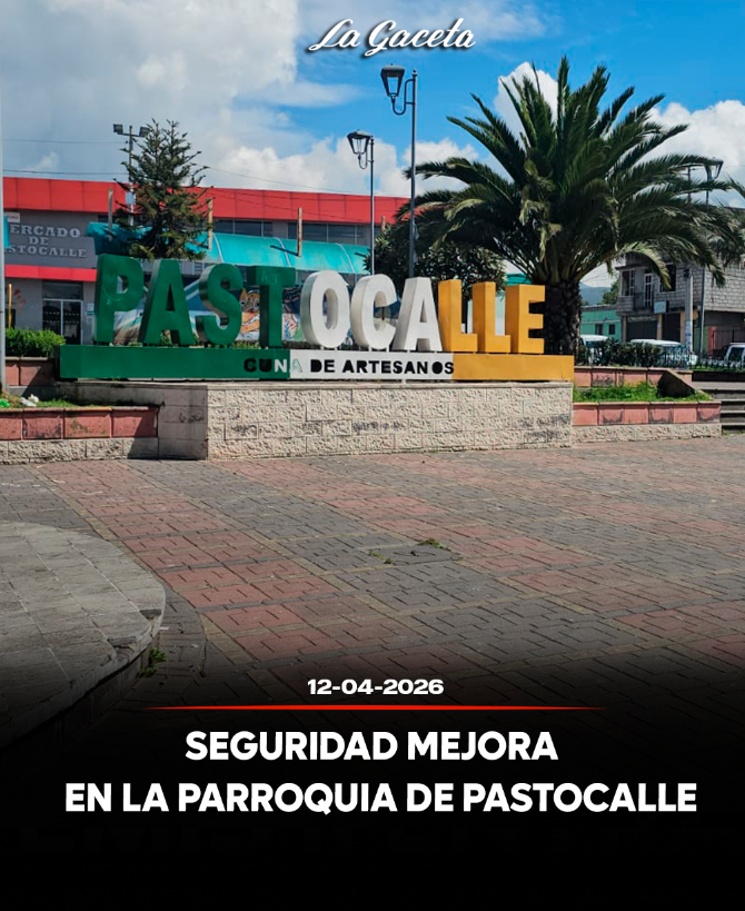 Seguridad mejora en la parroquia de Pastocalle 