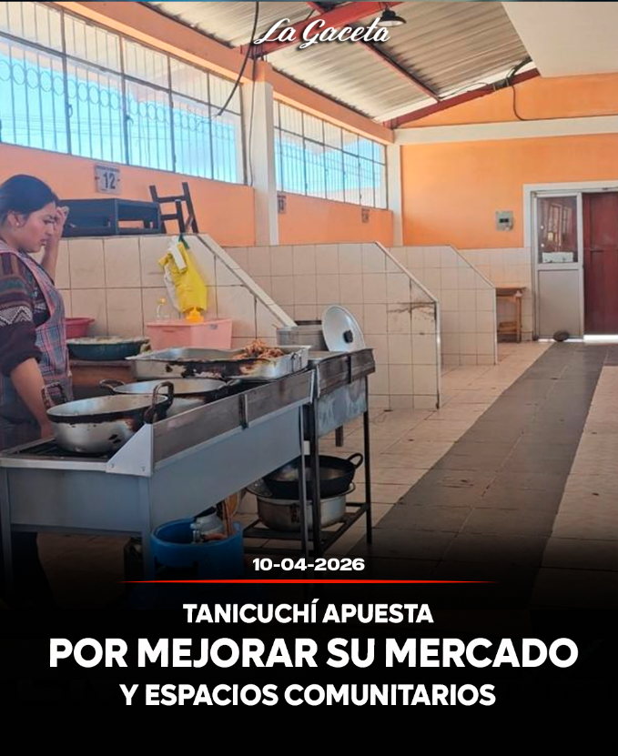 Tanicuchí apuesta  por mejorar su mercado y espacios comunitarios