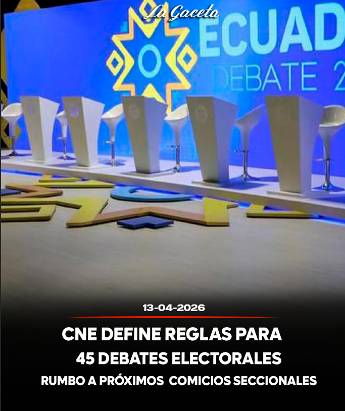 CNE define reglas para 45 debates electorales rumbo a próximos comicios seccionales